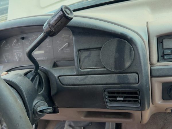 92-97 Ford F250 Trim Bezel Around Speedometer Oem Dash Surround Panel Brown Rk — photo 2