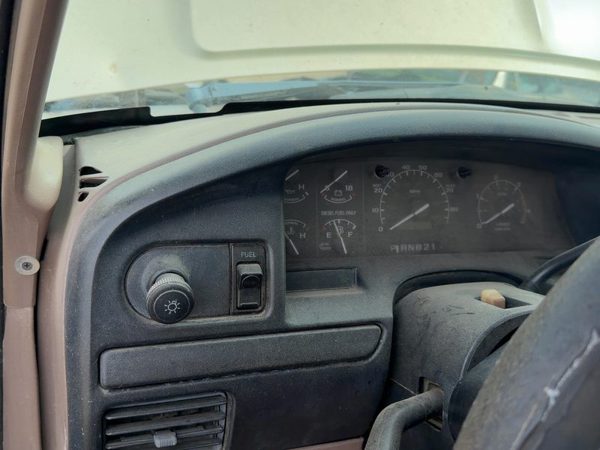 92-97 Ford F250 Trim Bezel Around Speedometer Oem Dash Surround Panel Brown Rk — photo 3