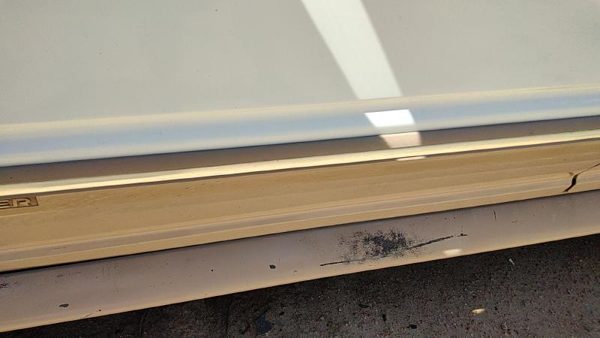 91-94 Ford Explorer Driver Left Front Moulding From Door Oem Trim Strip White — photo 4