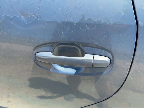 2005-2009 Toyota Prius Driver Left Rear Outside Door Handle Oem Back Blue 8S2 — photo 3