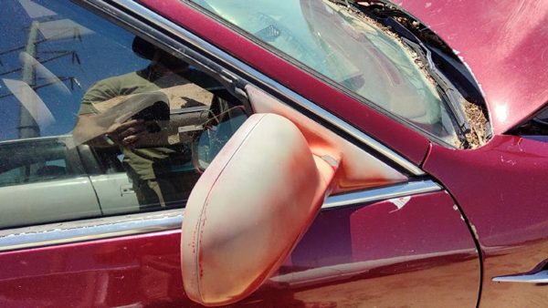 1994-1997 Honda Accord Passenger Right Side Mirror Door Mounted Oem Red 5160262 — photo 4