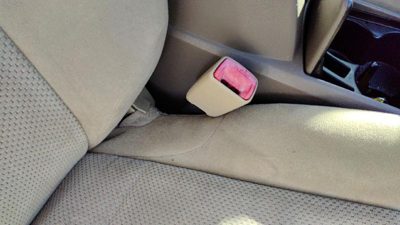 2007-2010 Nissan Altima Passenger Right Front Seat Belt Buckle Receiver Blond C