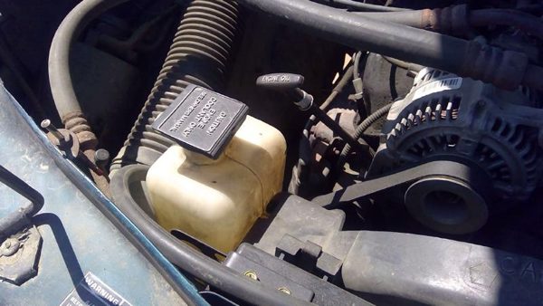 91-93 Dodge Dakota Coolant Reservoir Radiator Overflow Tank Bottle Oem 5.2L — photo 4