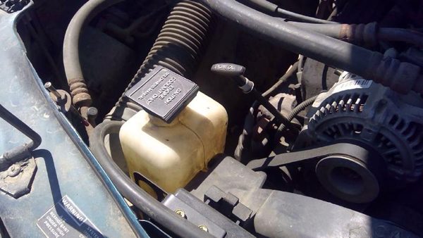 91-93 Dodge Dakota Coolant Reservoir Radiator Overflow Tank Bottle Oem 5.2L — photo 6