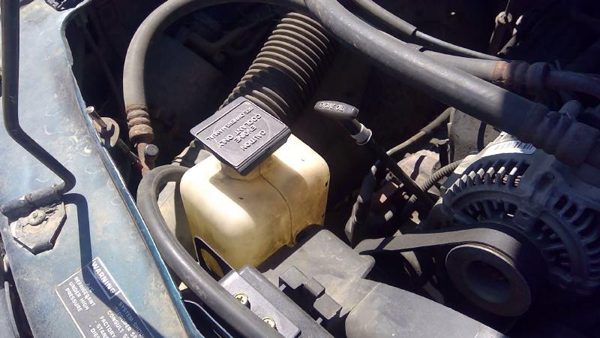 91-93 Dodge Dakota Coolant Reservoir Radiator Overflow Tank Bottle Oem 5.2L — photo 8