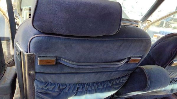 1984 Deville Sedan Lh Driver Left Rear Seat Back Grab Handle Blue Oem — photo 1