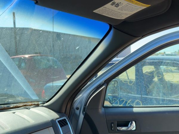 08 Mariner Passenger Right A Pillar Trim Windshield Post Panel Oem Graystone 89 — photo 2