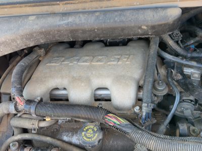 2000-2005 Chevy Venture Upper Intake Manifold Oem 3.4L 24507501