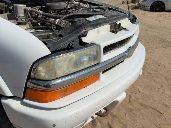 1998-2005 Chevy S10 Blazer Front Grille Assembly Chrome Center OEM White 50U — photo 5