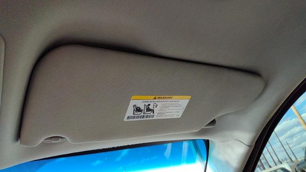 2005-2010 Jeep Grand Cherokee Passenger Right Sun Visor Oem Gray D1 1Ak82Bd1Aa — photo 1