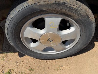 1988-1989 Honda Accord Lx 14" Aluminum Wheel Oem Factory 5 Spoke Rim #2 14X5-1/2