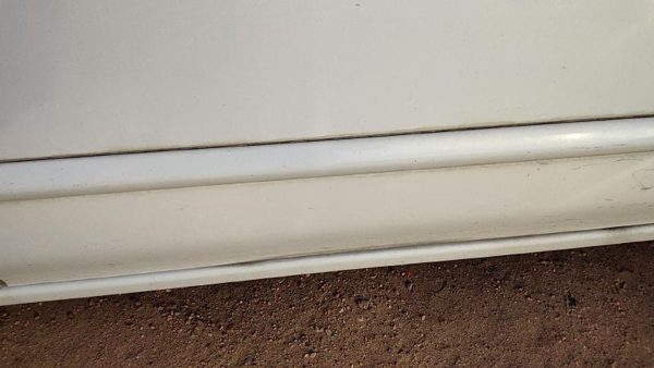 00-02 Sentra Passenger Right Front Moulding From Door Trim Strip White Qm1 — photo 3