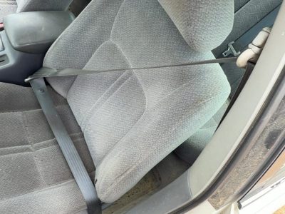 00-01 Camry Driver Left Front Seat Belt Retractor Oem Shoulder Bucket Gray Fb19