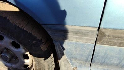 1988-1989 Honda Civic Driver Left Moulding From Fender Oem Trim Strip