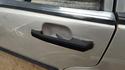 83-95 Volvo 740 Driver Left Rear Outside Door Handle Oem Back
