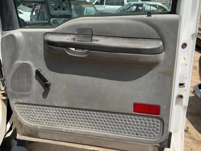 2005-2007 Ford F350 Passenger Right Front Door Trim Panel Manual Gray