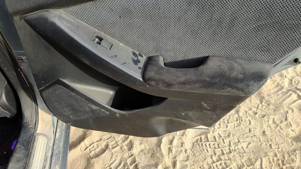 07-09 Altima Passenger Right Rear Door Trim Panel With Switches Back Charcoal G — photo 6