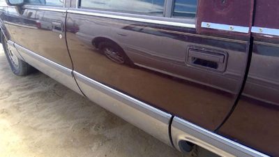 1993 Cadillac Fleetwood Rear Door LH Maroon