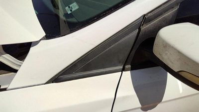 12-18 Focus Ford Focus Driver Left Moulding From Fender Oem Trim Strip White Yz