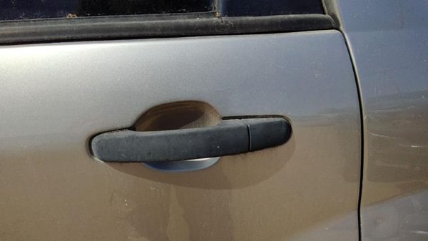 2005-2009 Chevy Equinox Driver Left Rear Outside Door Handle Oem Back Silver 67U — photo 1
