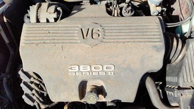 1996-1999 Buick Lesabre Engine Cover Top Plastic Shield Oem 3.8L