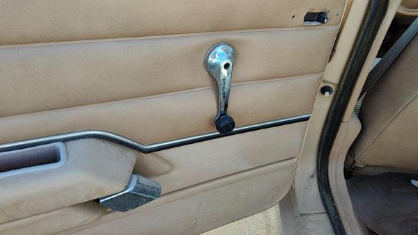 1984-1987 Ford Tempo Driver Left Rear Door Trim Panel Manual Windows Back Tan — photo 6
