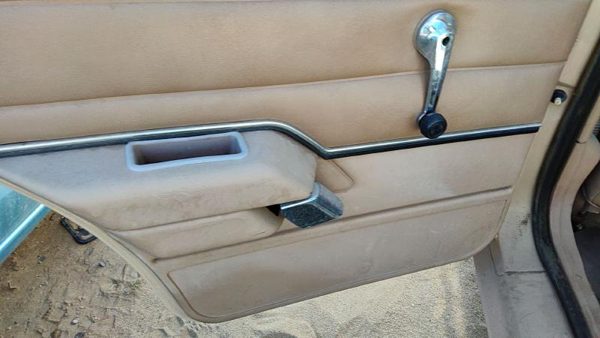 1984-1987 Ford Tempo Driver Left Rear Door Trim Panel Manual Windows Back Tan — photo 7