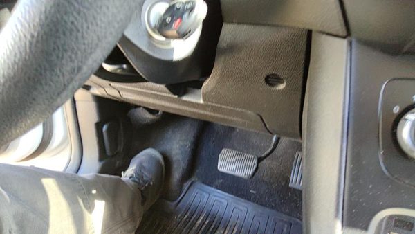 15-18 Ford Focus Lower Dash Under Column Knee Bolster Trim Panel Oem Black Yw — photo 3