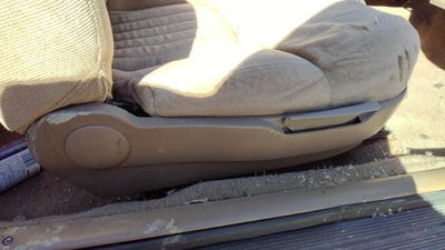 1993 Grand Prix Passenger Right Side Seat Trim Panel Oem Tan 2 Door
