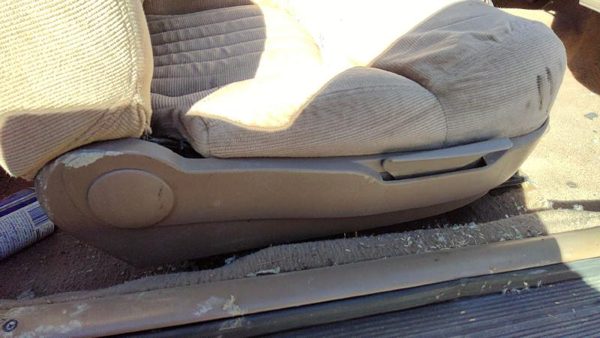 1993 Grand Prix Passenger Right Side Seat Trim Panel Oem Tan 2 Door — photo 1