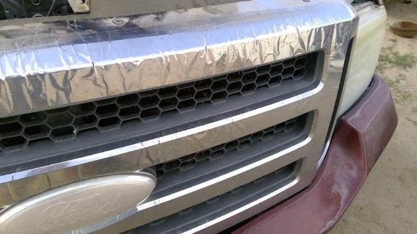 2006 Ford F350 Sd Pickup Grille Super Duty Dark Red Jm — photo 5