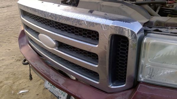 2006 Ford F350 Sd Pickup Grille Super Duty Dark Red Jm — photo 8