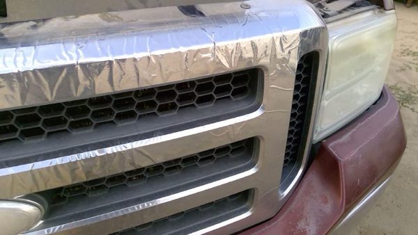 2006 Ford F350 Sd Pickup Grille Super Duty Dark Red Jm — photo 6