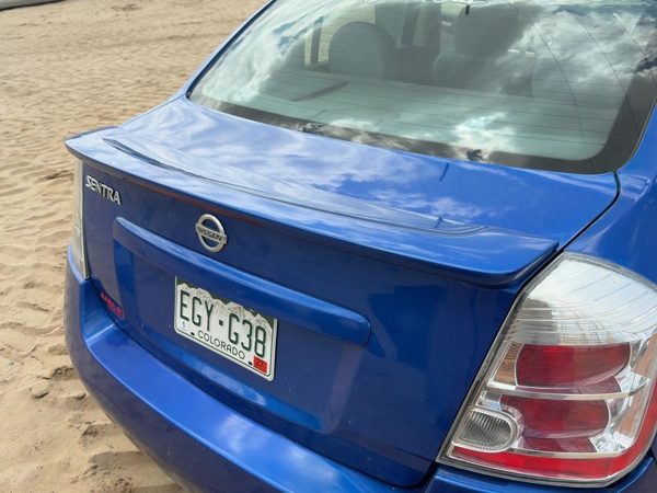 2012 Nissan Sentra Trunk/decklid/hatch/tailgate Blue B17 — photo 3