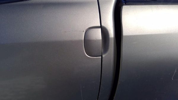 07-21 Tundra Driver Left Rear Outside Door Handle Back Lever Desert Sand 4Q2 — photo 2