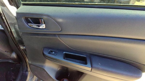 15 16 Subaru Wrx Passenger Right Rear Inside Door Trim Panel With Switches Cbl30 — photo 5