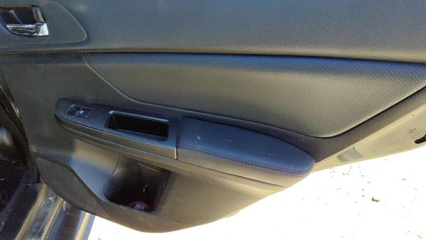 15 16 Subaru Wrx Passenger Right Rear Inside Door Trim Panel With Switches Cbl30 — photo 8