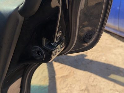 96 Maxima Passenger Right Rear Door Latch With Rods/Cables Oem Back 4-Door Sedan