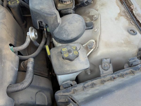 2001-2002 Lincoln Ls Driver Left Power Steering Fluid Remote Reservoir Tank Oem — photo 3