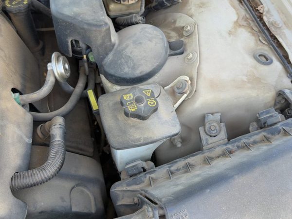 2001-2002 Lincoln Ls Driver Left Power Steering Fluid Remote Reservoir Tank Oem — photo 4