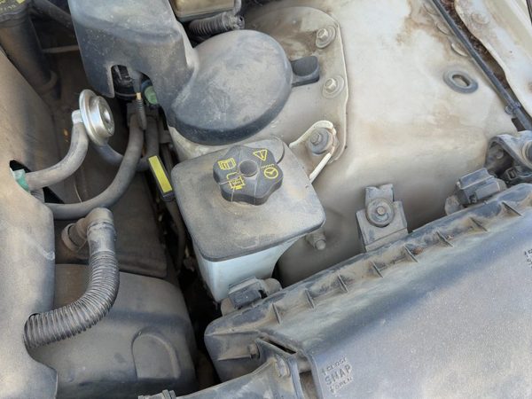2001-2002 Lincoln Ls Driver Left Power Steering Fluid Remote Reservoir Tank Oem — photo 5