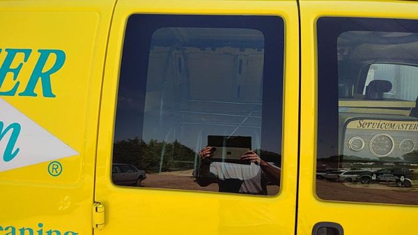 1996-02 Express Van 2500 Passenger Rear Back Side Window Door Glass Oem 15076866 — photo 2