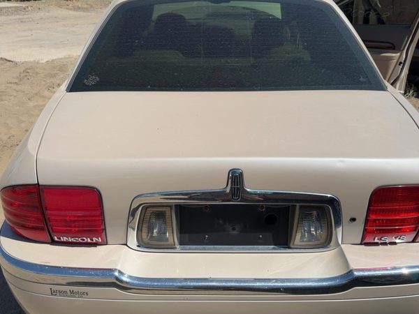 2001 Lincoln LS Trunk/decklid/hatch/tailgate Ivory Parchment Hc — photo 2
