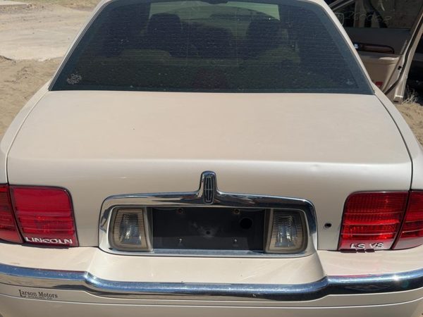 2001 Lincoln LS Trunk/decklid/hatch/tailgate Ivory Parchment Hc — photo 3