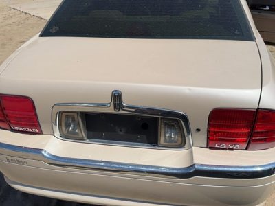 2001 Lincoln LS Trunk/decklid/hatch/tailgate Ivory Parchment Hc