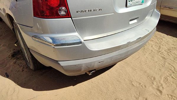 2004-2008 Chrysler Pacifica Rear Bumper Cover Assembly Oem Back Silver Ps2 — photo 5