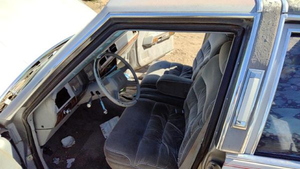 83-87 Mercury Grand Marquis Driver Left Front Chrome Trim Moulding Around Door — photo 1