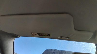 1994-1997 Ford Aspire Driver Left Sun Visor Oem Gray