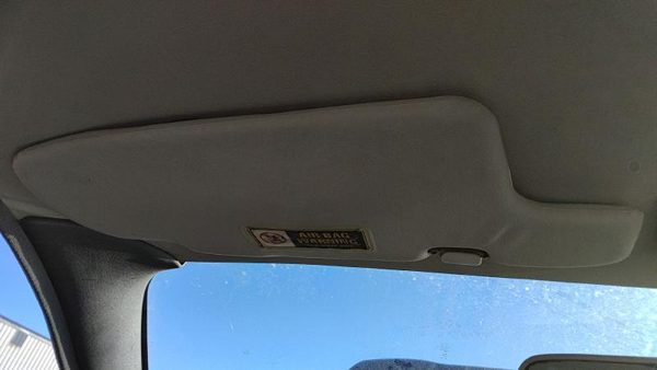 1994-1997 Ford Aspire Driver Left Sun Visor Oem Gray — photo 2