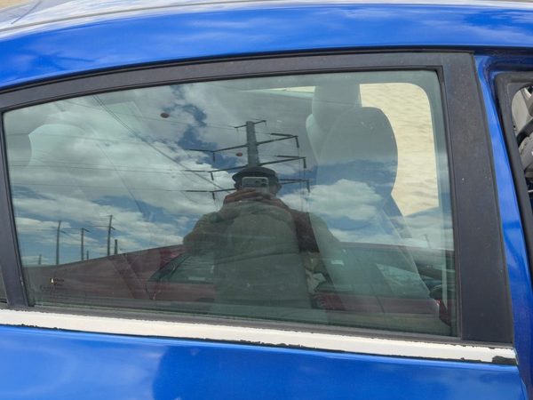 2007-2012 Nissan Sentra Passenger Right Rear Side Window Door Glass Oem Back — photo 3